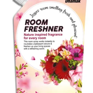 Chamak Dhamak floral room freshener pouch – nature fragrance 1L.